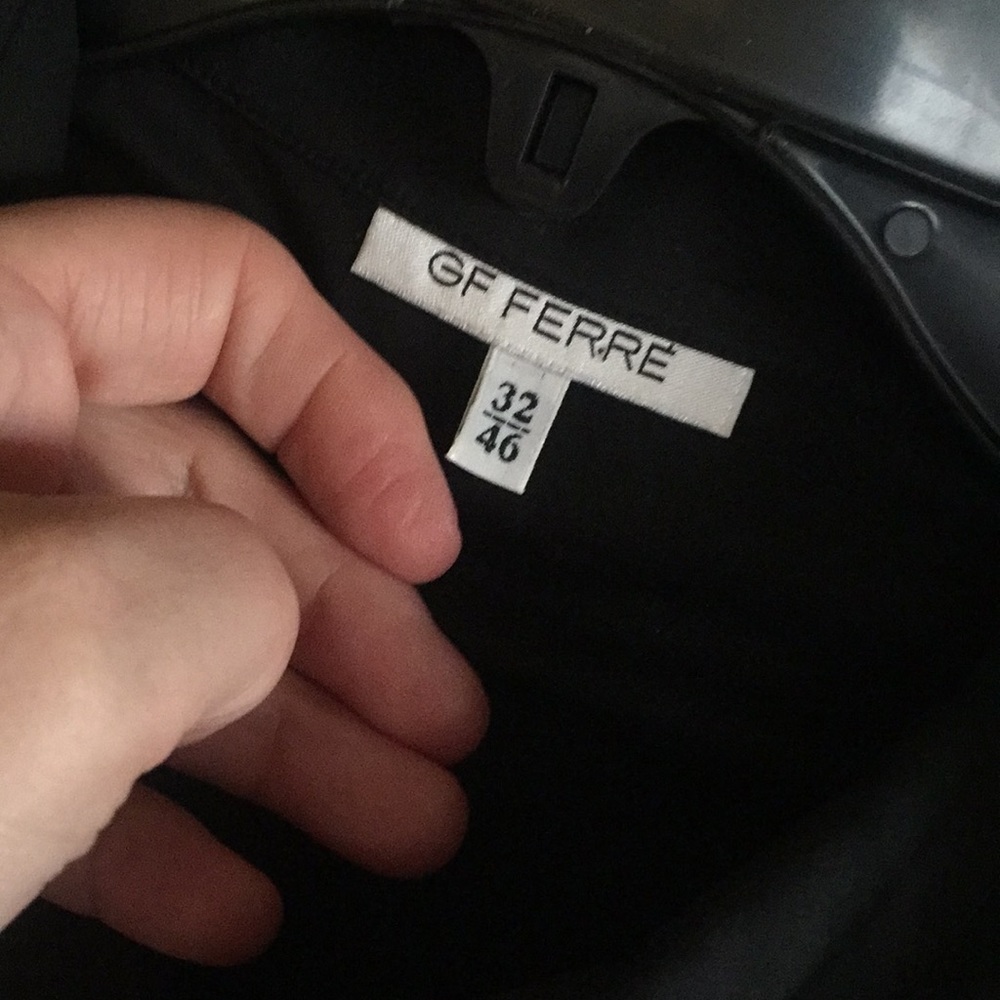 Gianfranco Ferre Tux Style Size 4 Blouse - image 1